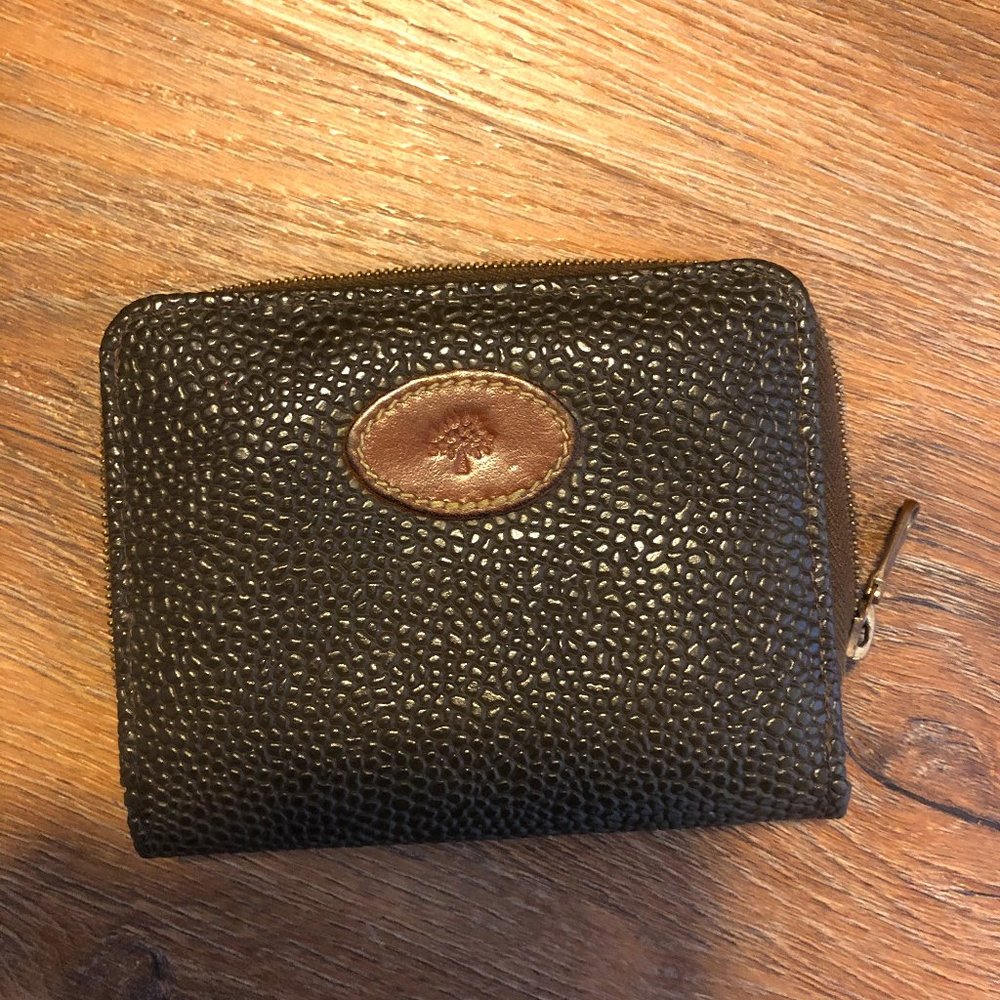 Brown Mullberry UK leather wallet